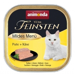 ANIMONDA VOM FEINSTEN MILDES MENU INDYK, SER - DAWNIEJ "KASTRIERTE" 100g